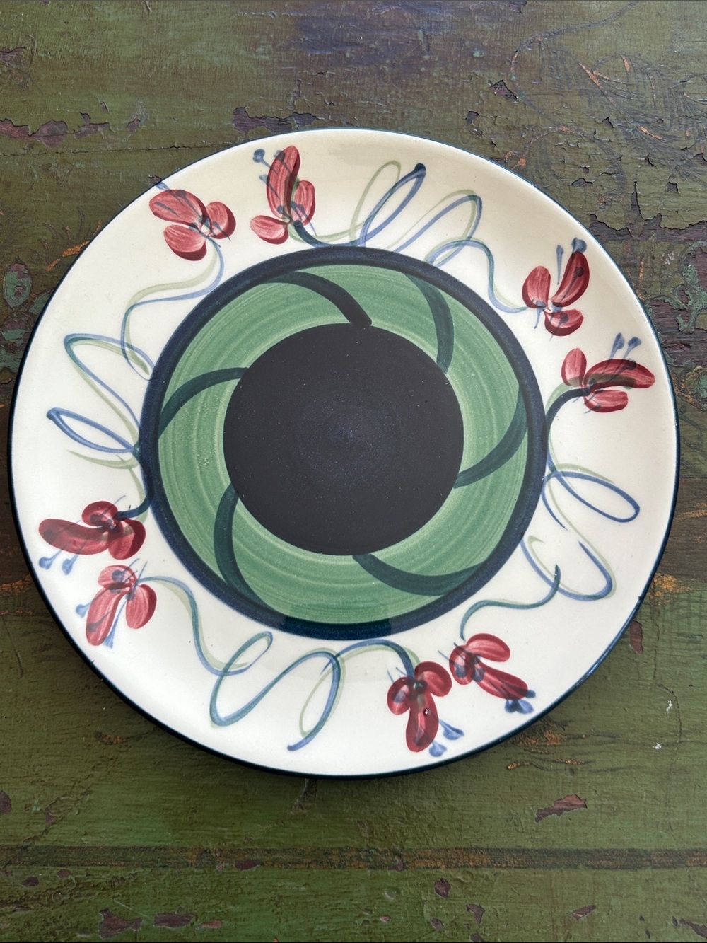 Gail Pittman “Grapevine” salad plates (6)